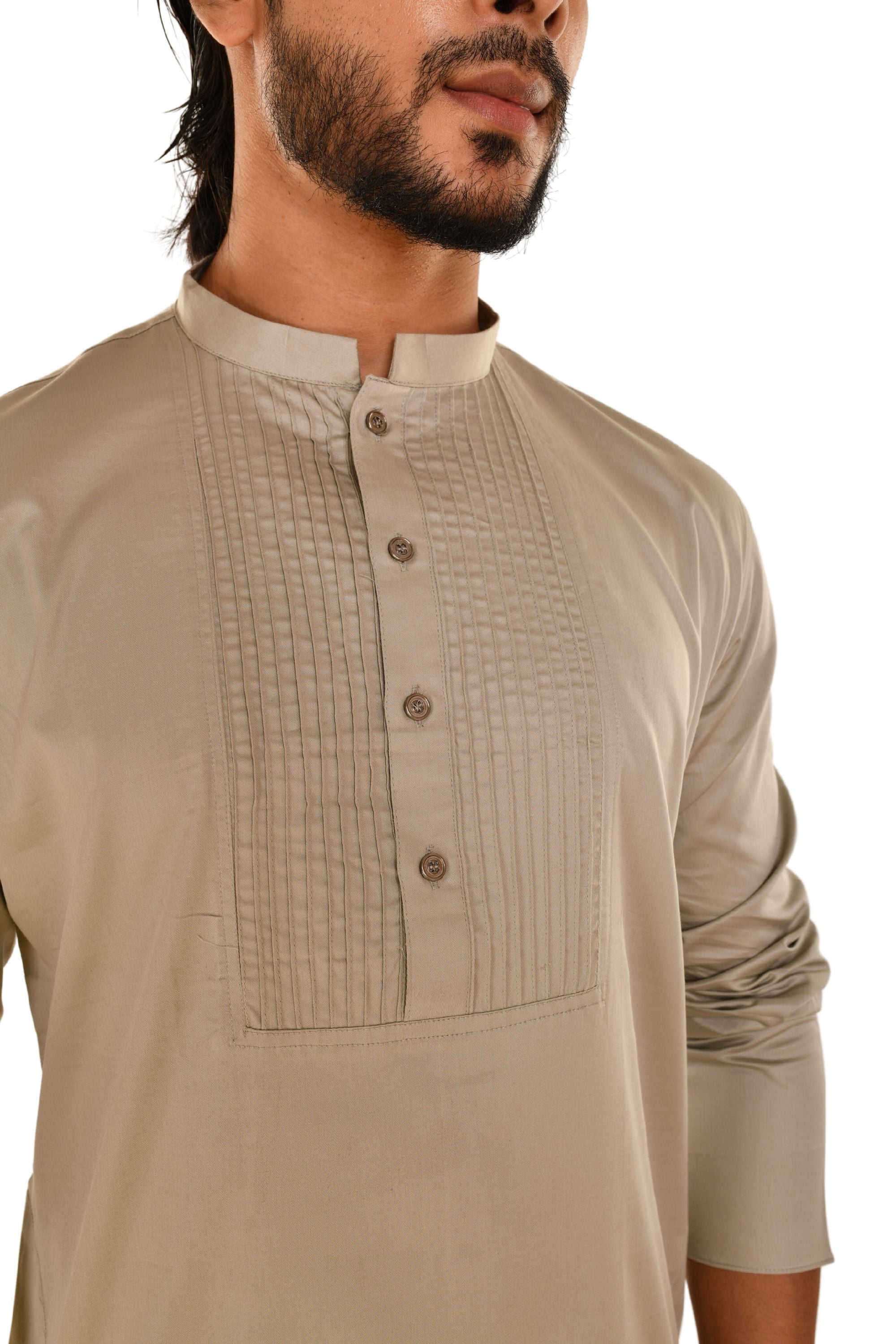 Cotton Comfort Fit Long Kurta