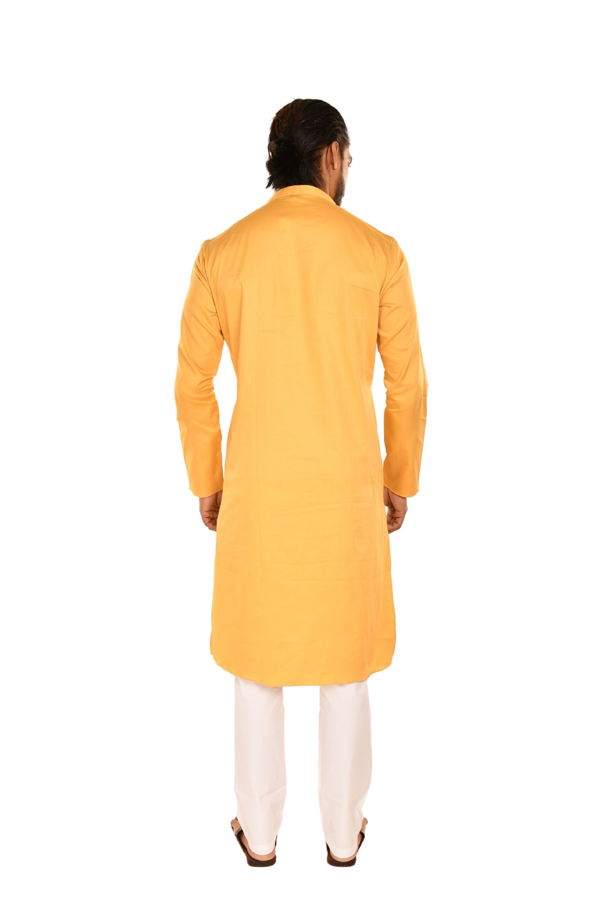 Cotton Comfort Fit Long Kurta