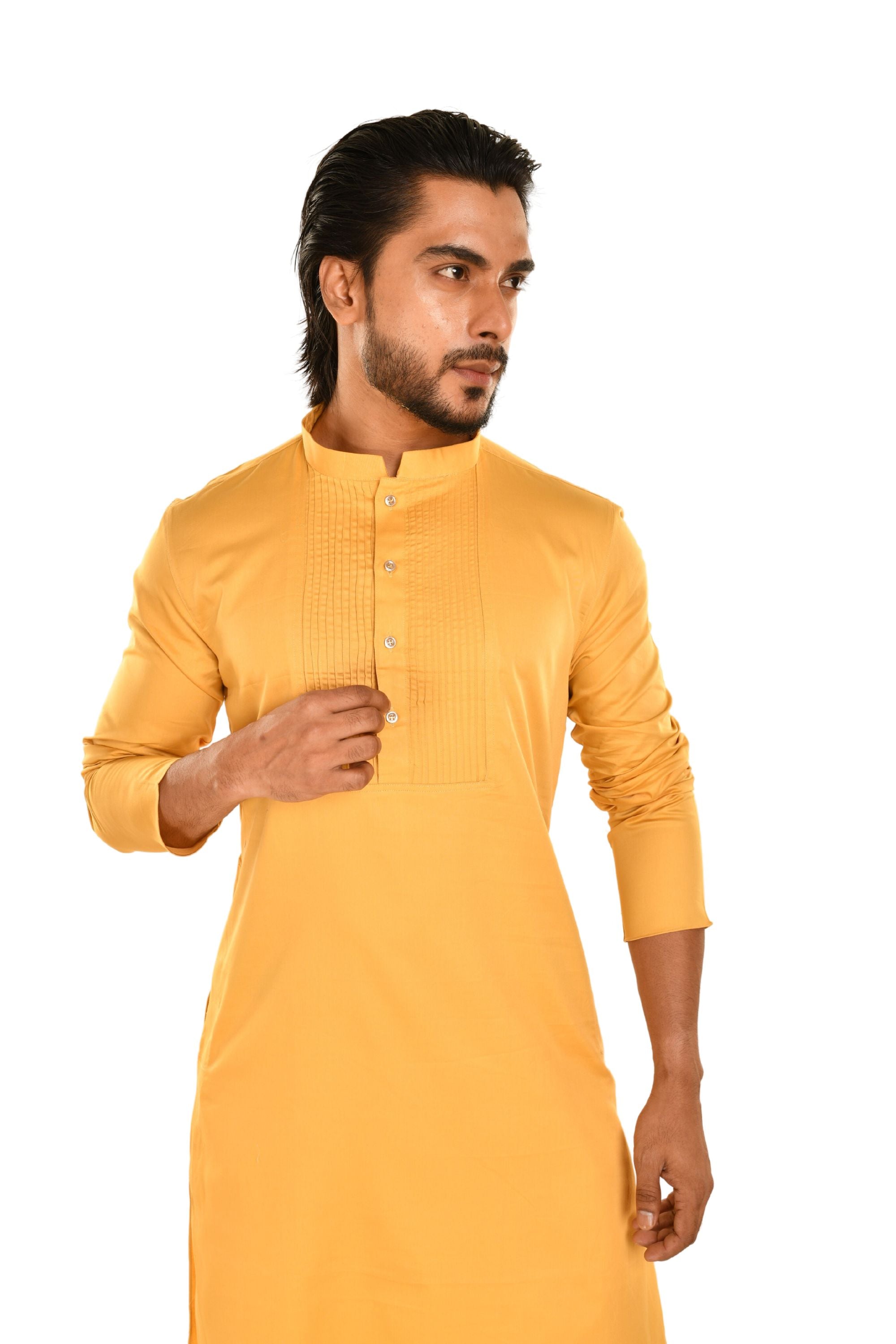 Cotton Comfort Fit Long Kurta