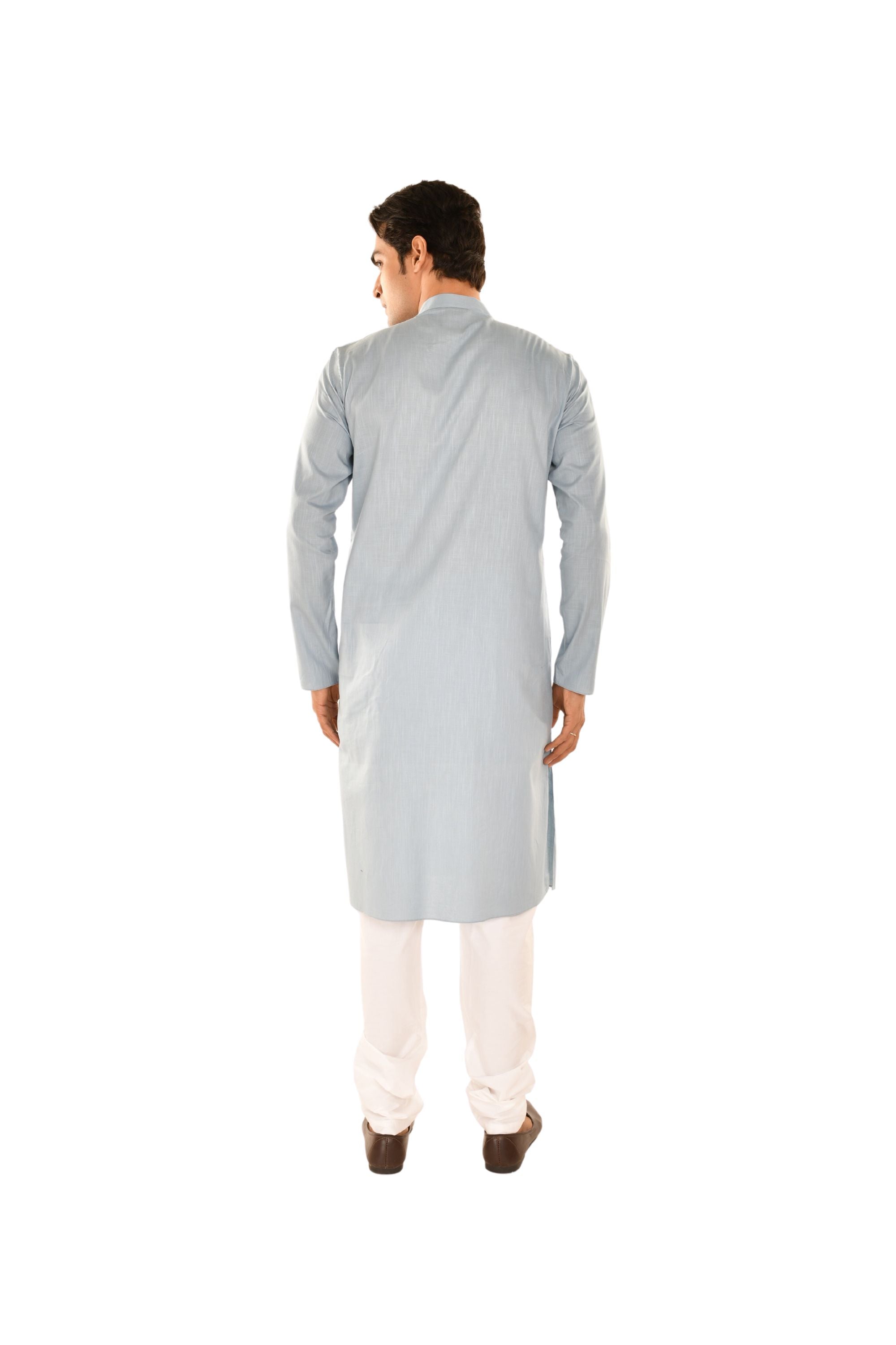 Criss Crossed Striped Kurta