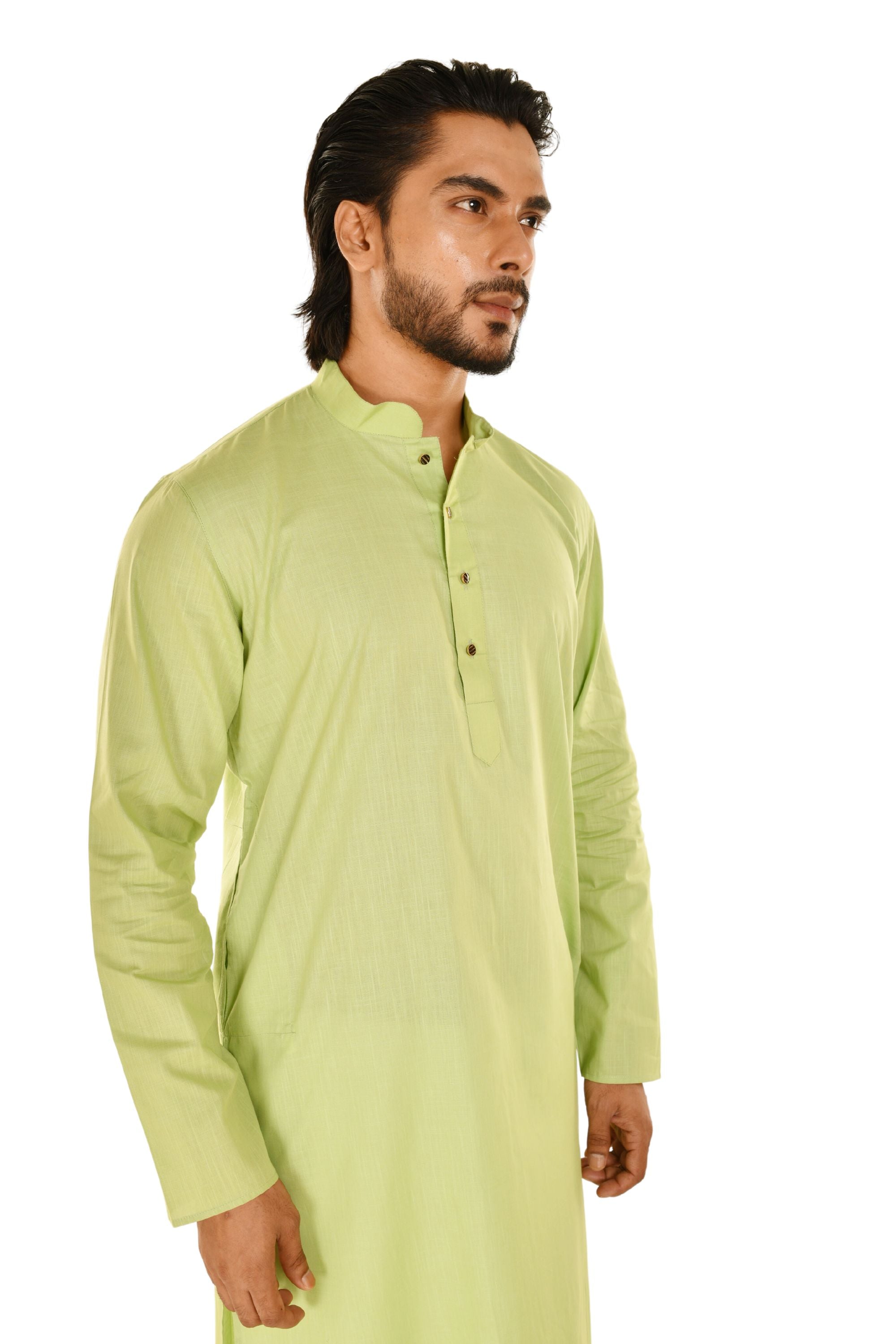 Criss Crossed Striped Kurta