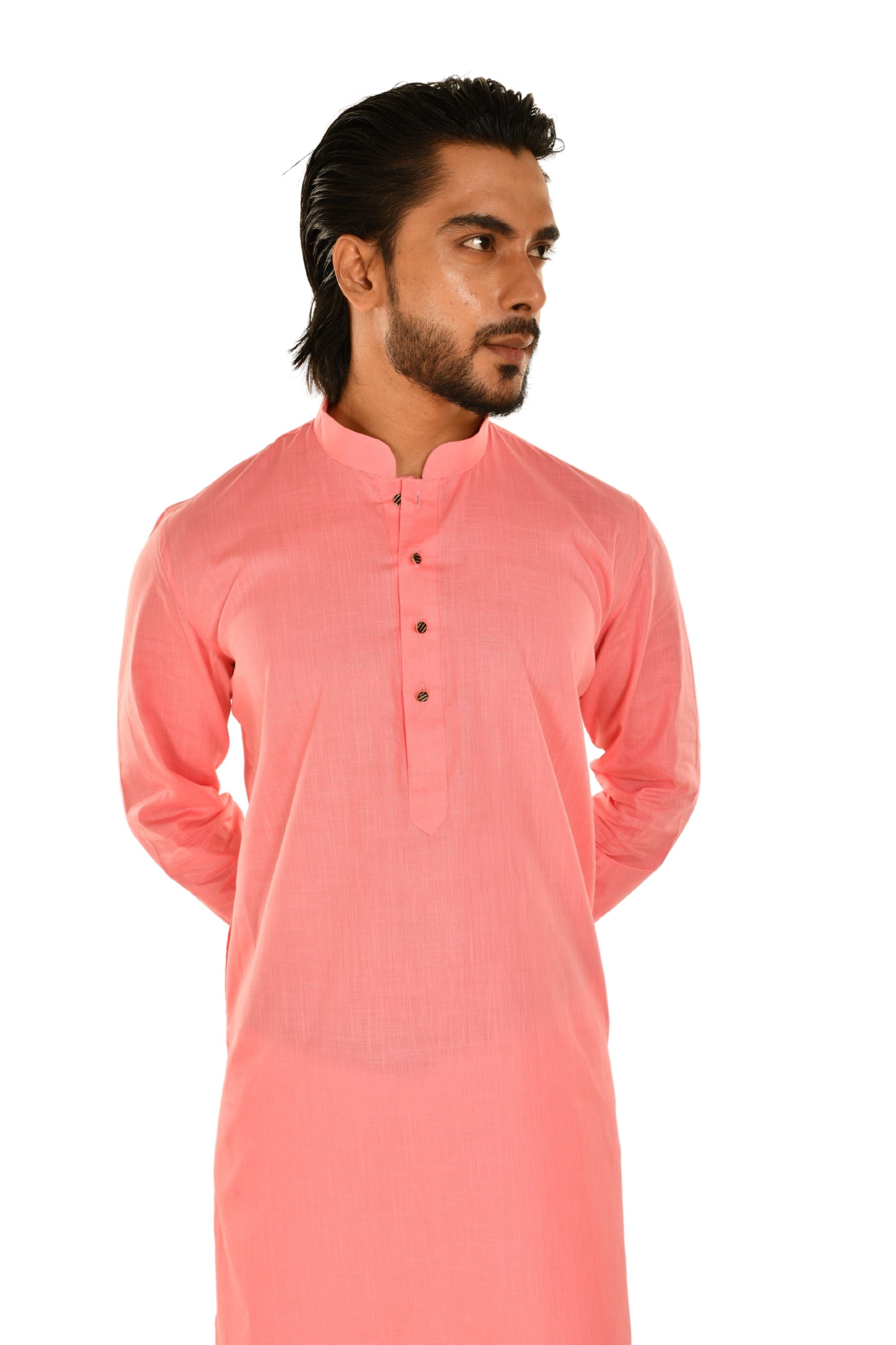 Criss Crossed Striped Kurta