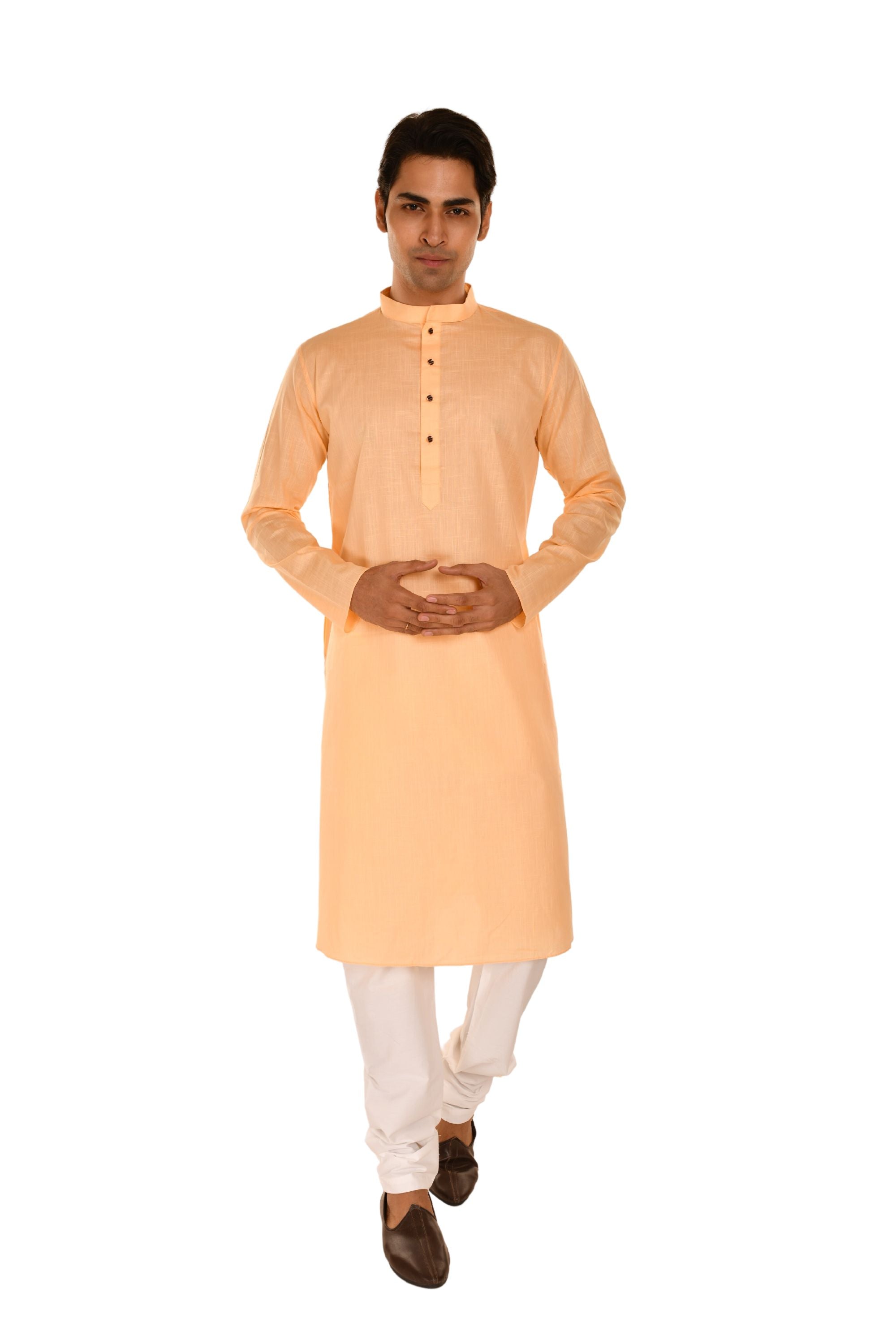 Criss Crossed Striped Kurta