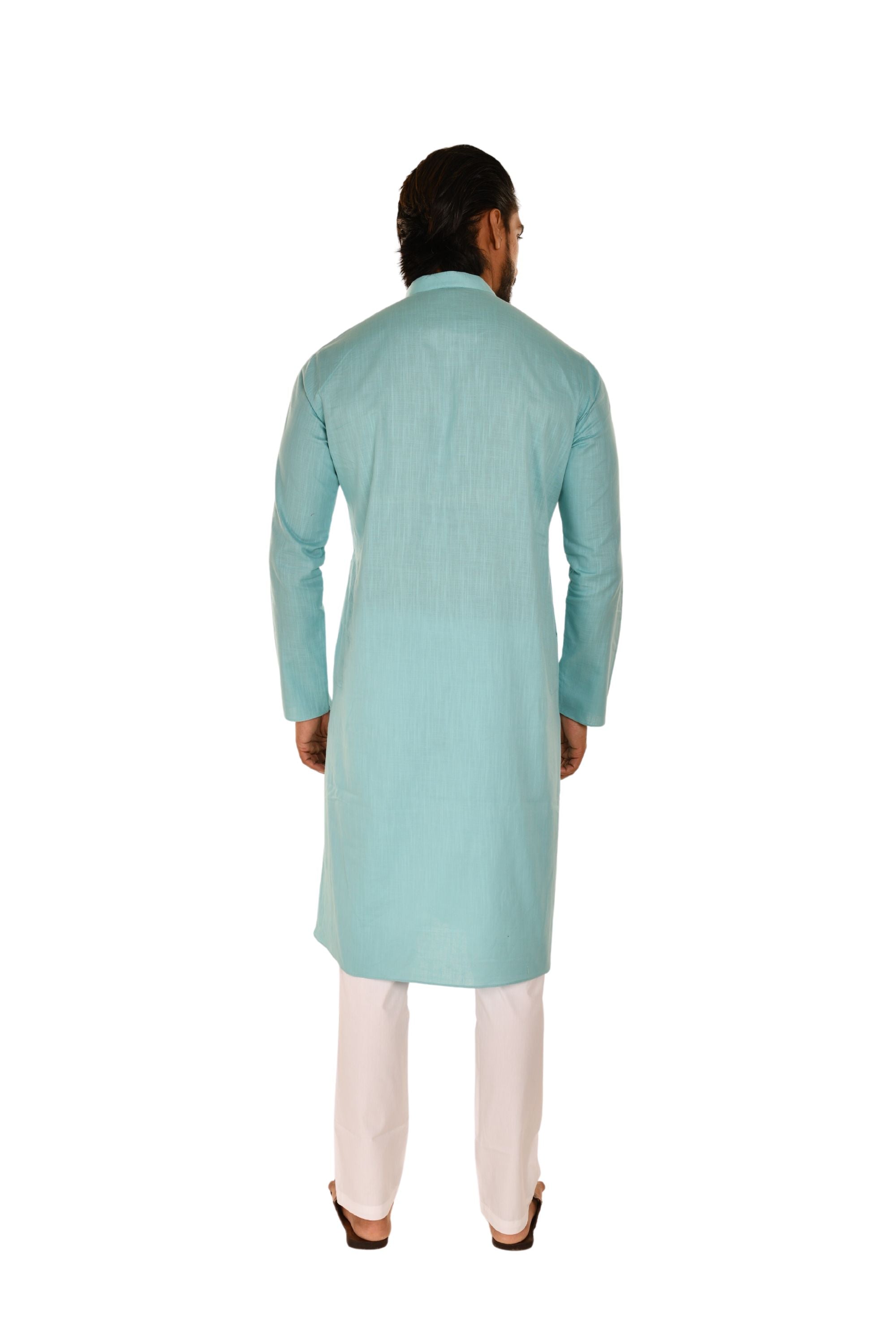 Criss Crossed Striped Kurta
