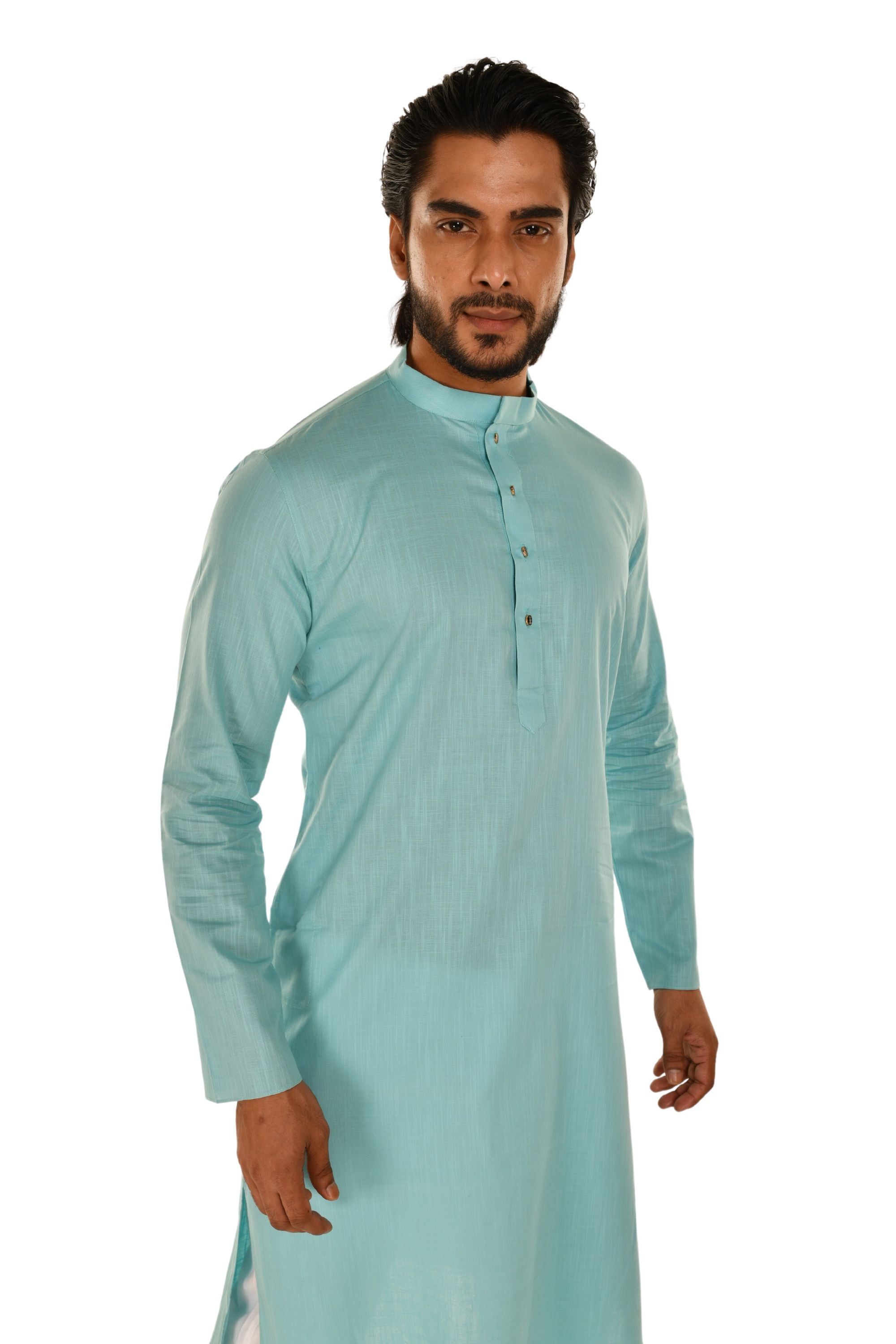Criss Crossed Striped Kurta