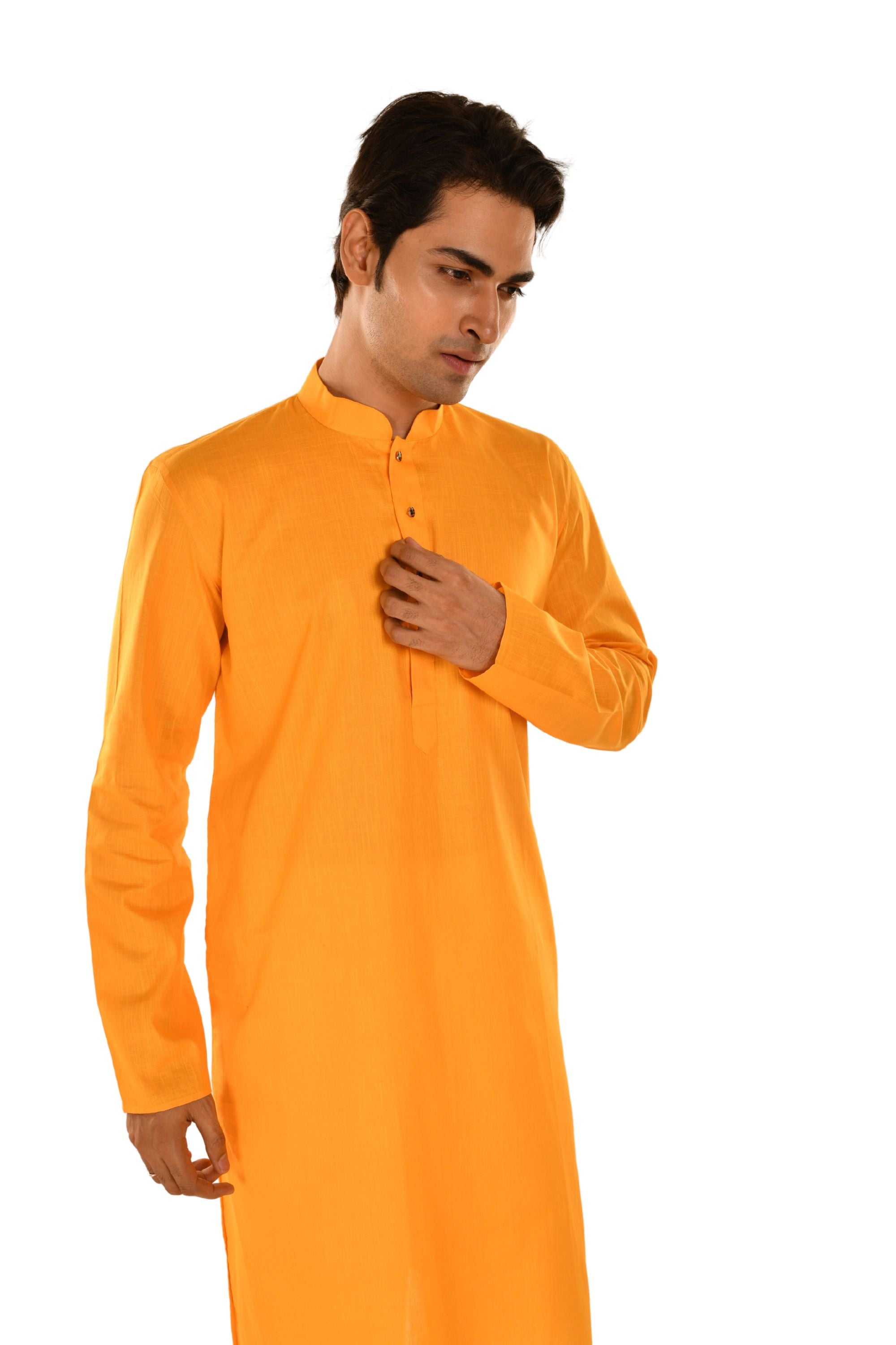 Criss Crossed Striped Kurta