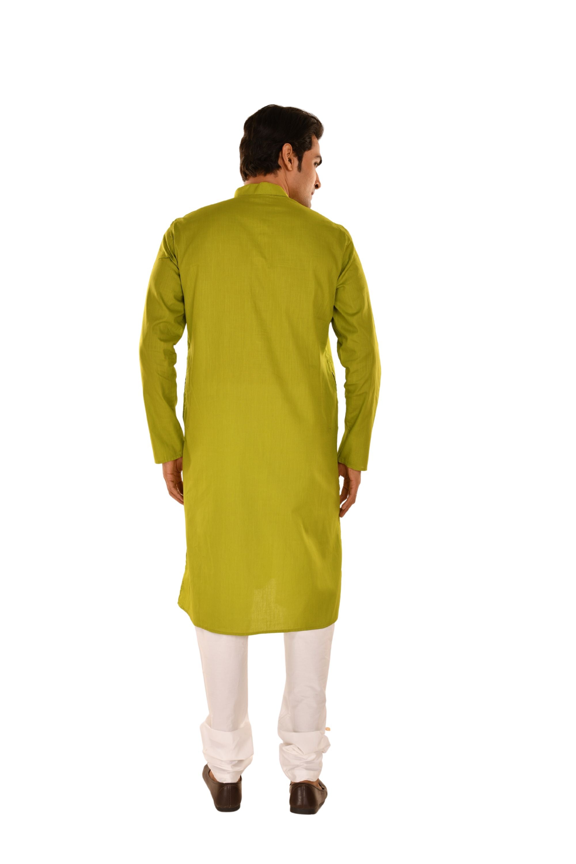 Criss Crossed Striped Kurta