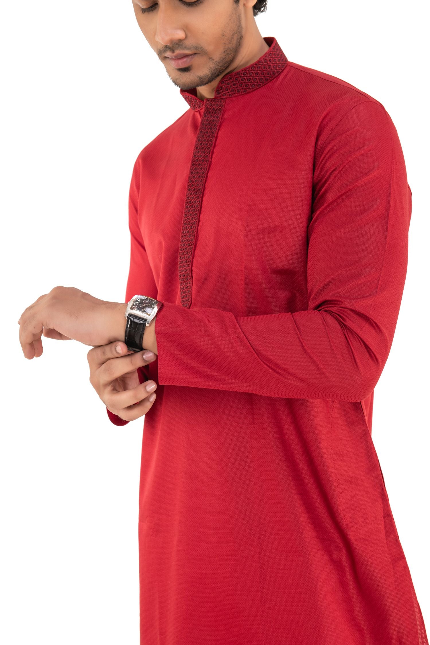 Cotton Embroidered Kurta