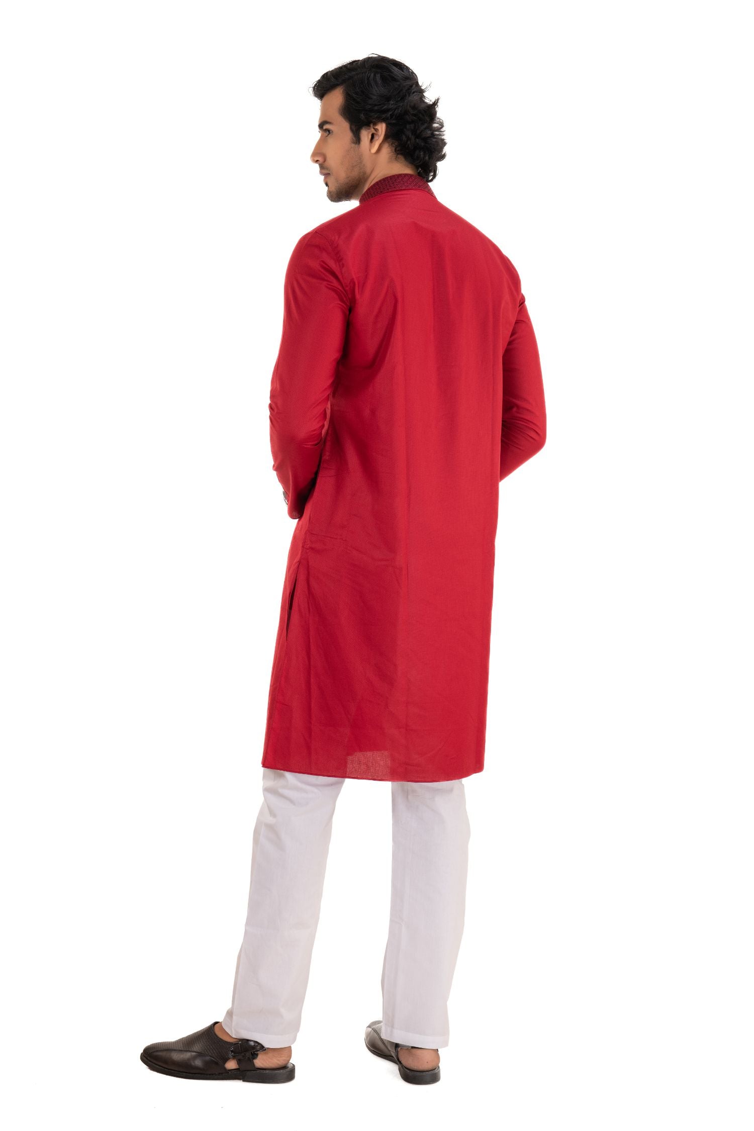 Cotton Embroidered Kurta