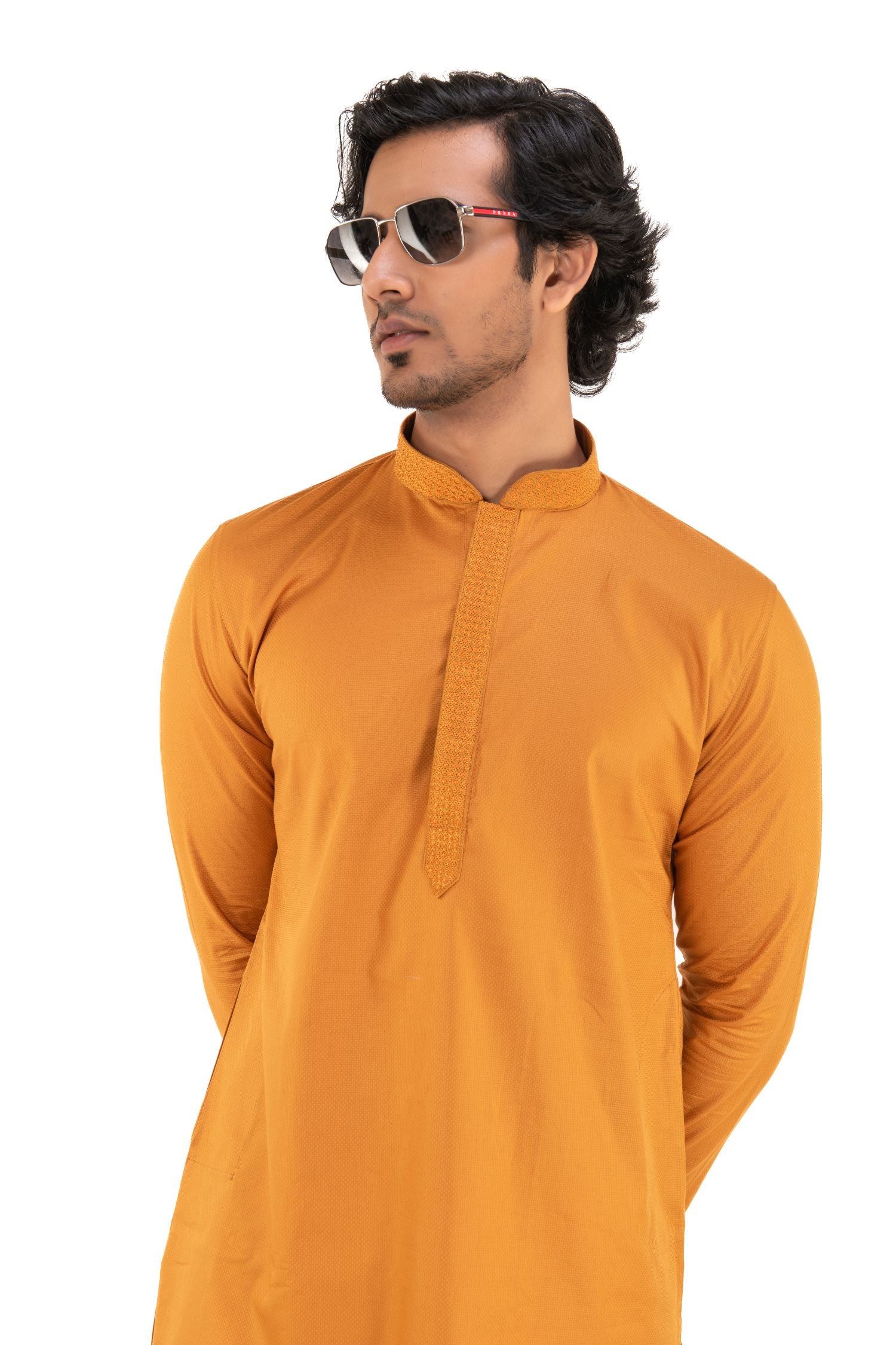 Cotton Embroidered Kurta