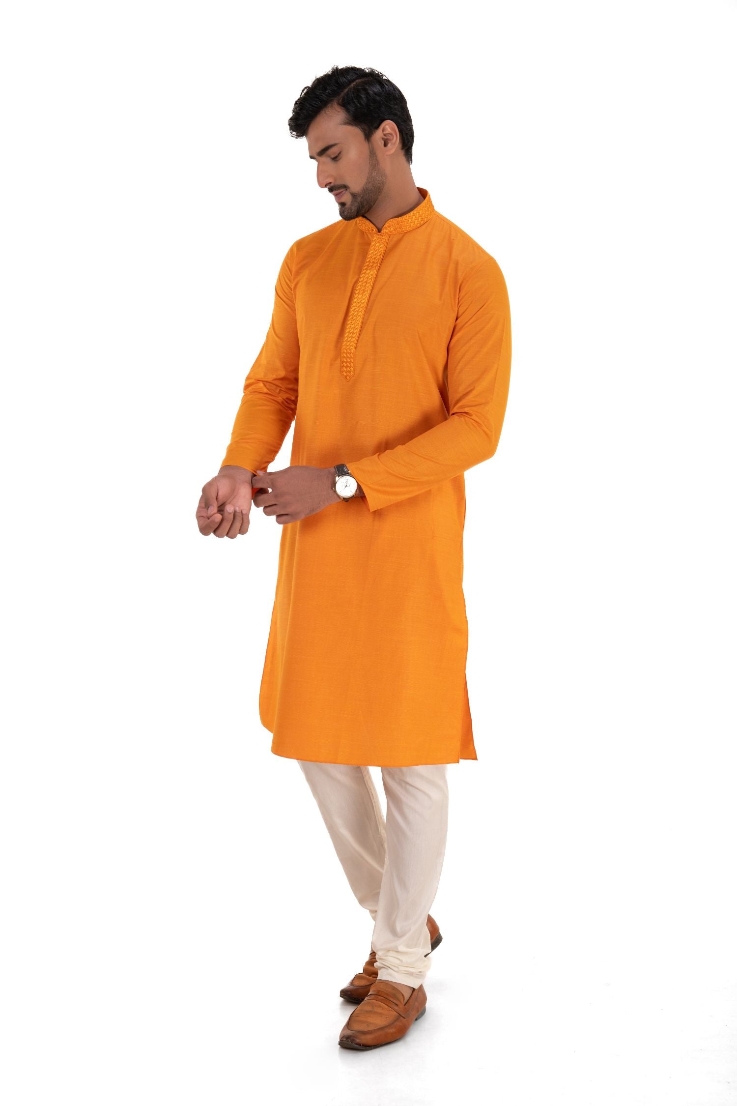 Men's Basic Solid Colour Kurta