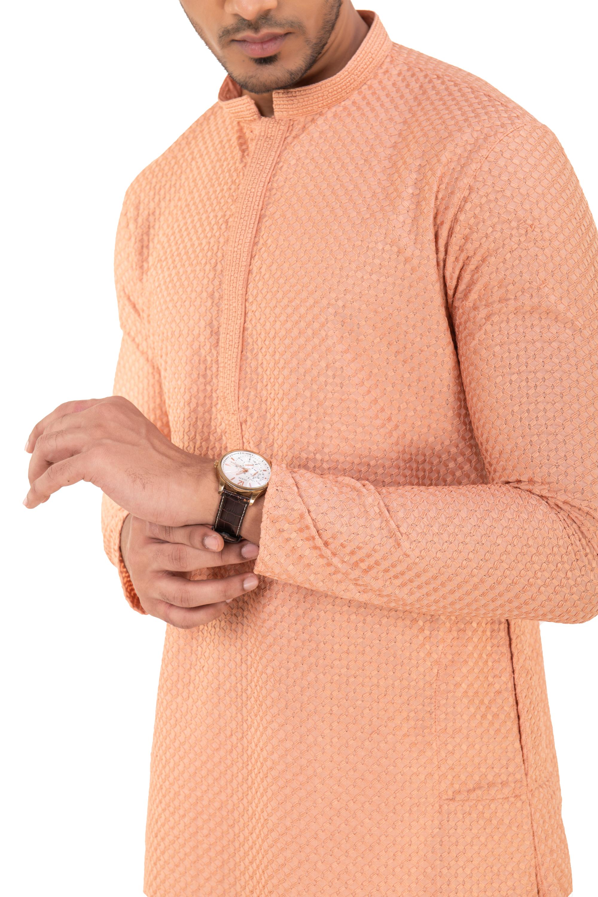 Embroidered Chikankari Kurta