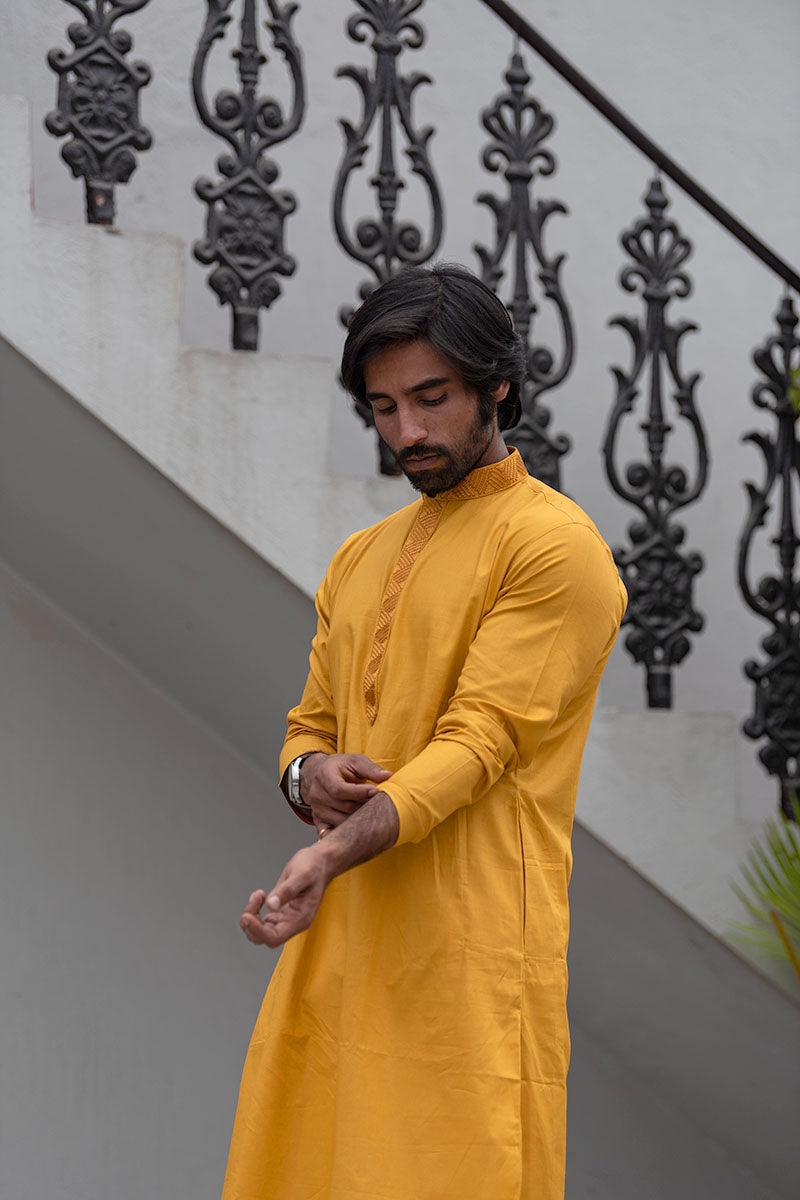 Intricate Neckline Kurtas