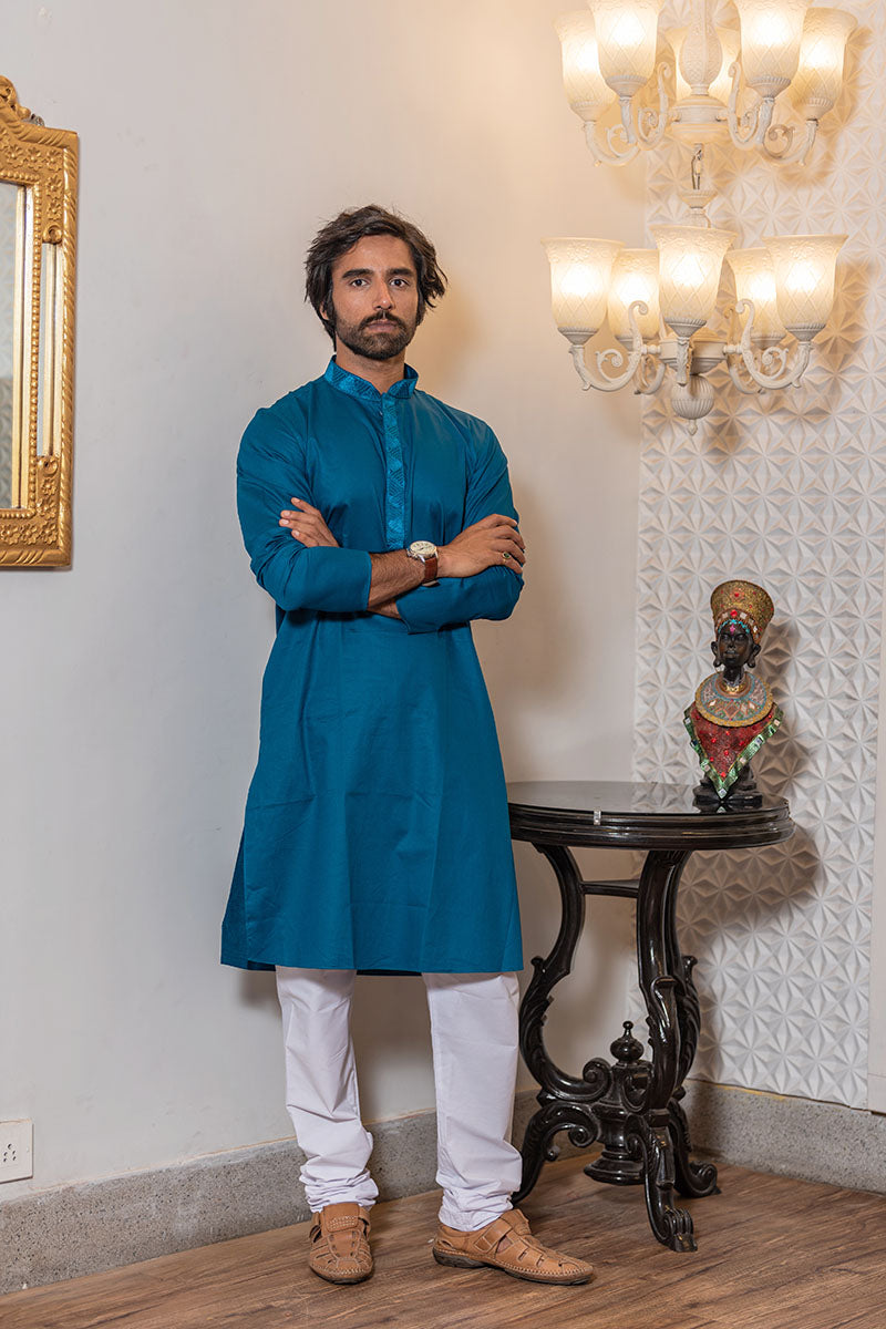 Intricate Neckline Kurtas