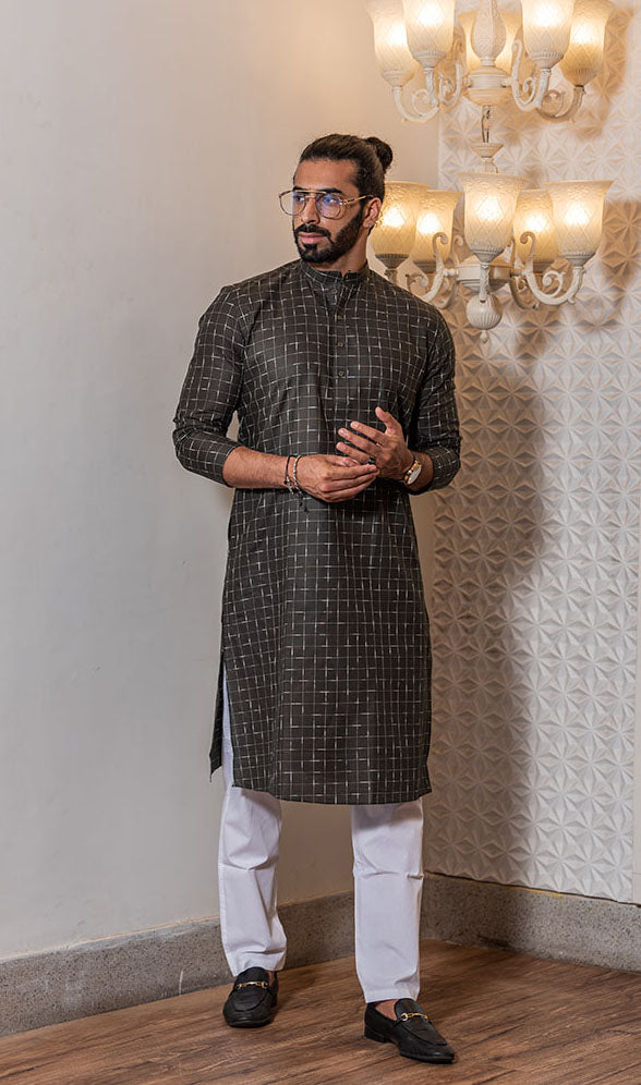 Men's Solid Festive Relaxed Fit Kurta