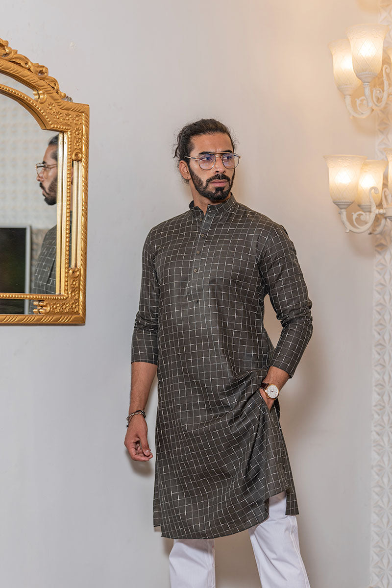 Men's Solid Festive Relaxed Fit Kurta