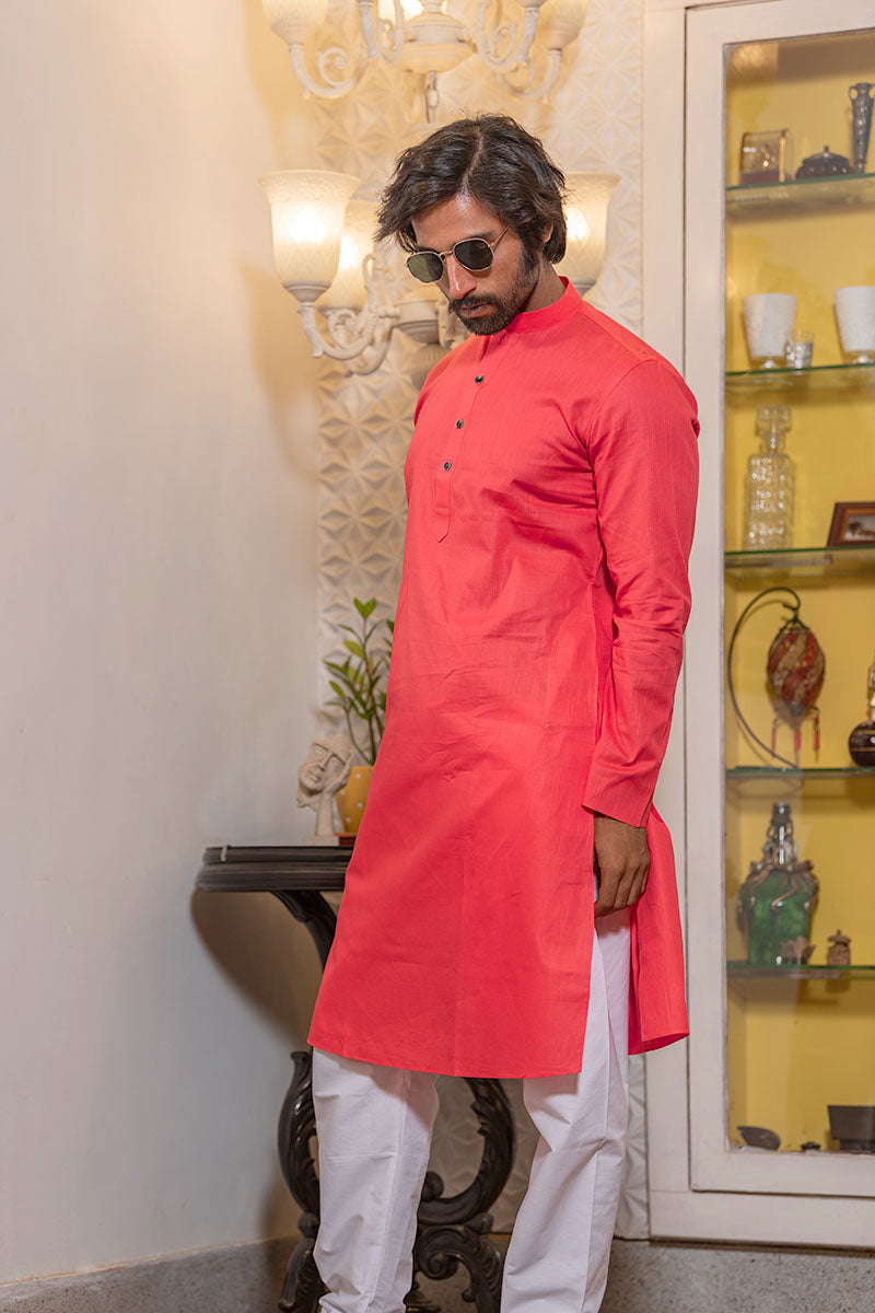 Criss Crossed Striped Kurta