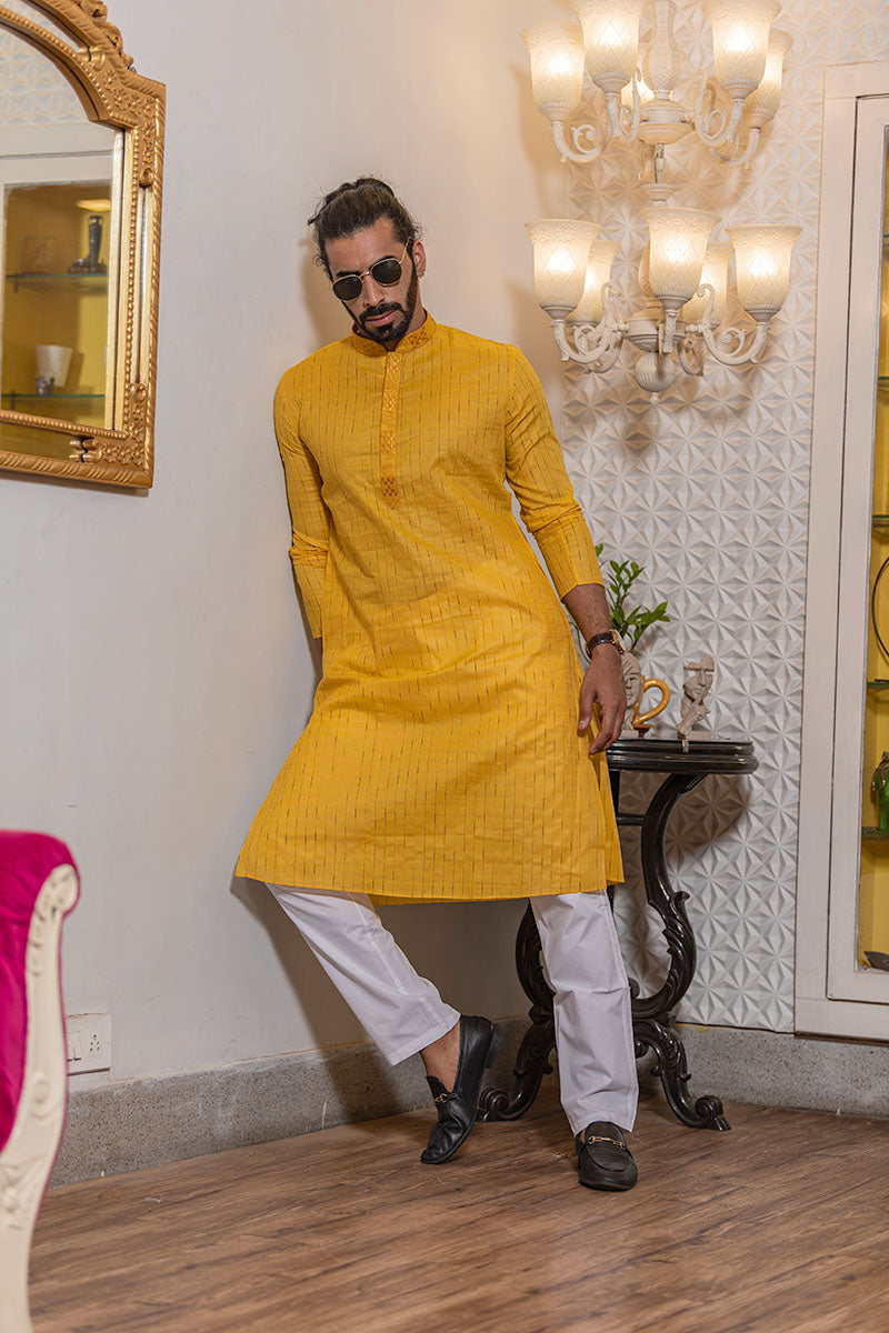 Cotton Bengali Style Men's Kurta