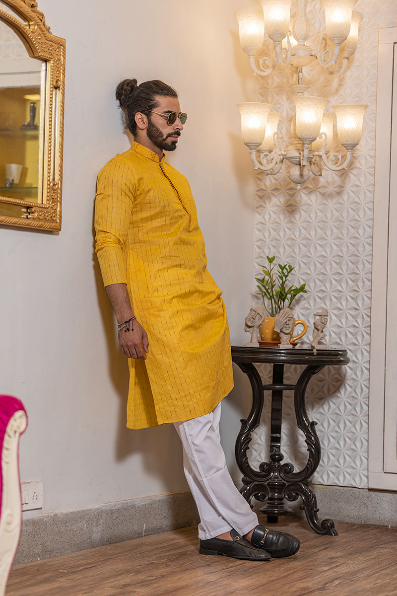 Cotton Bengali Style Men's Kurta