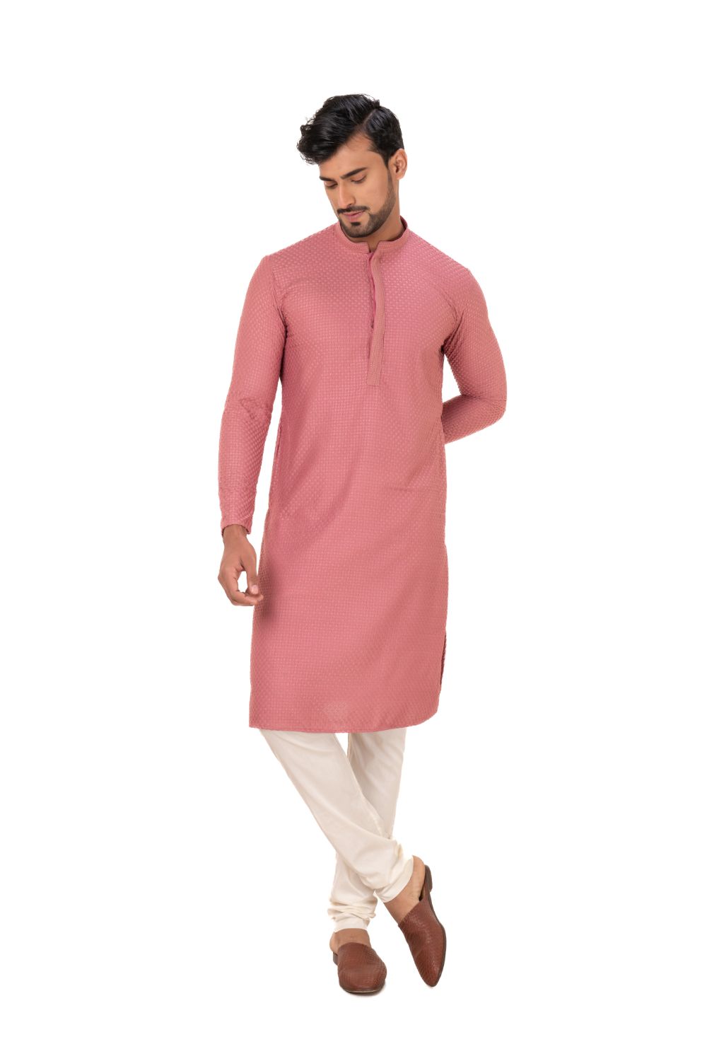 Embroidered Chikankari Kurta