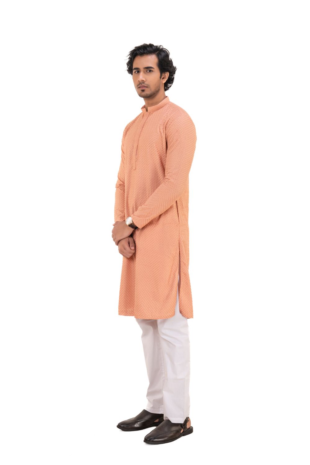 Embroidered Chikankari Kurta