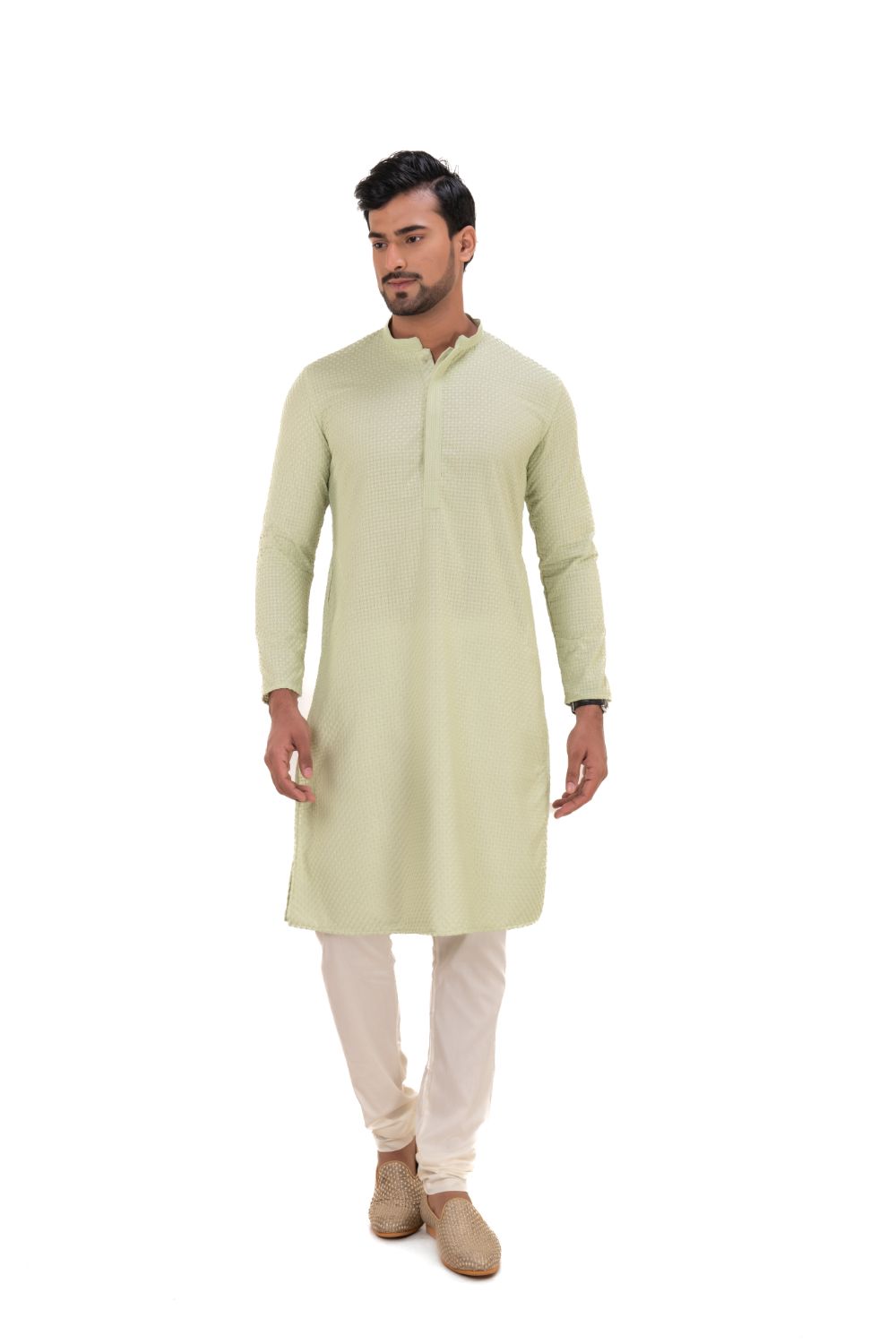 Embroidered Chikankari Kurta