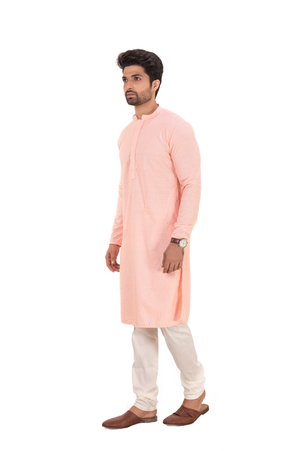 Embroidered Chikankari Kurta