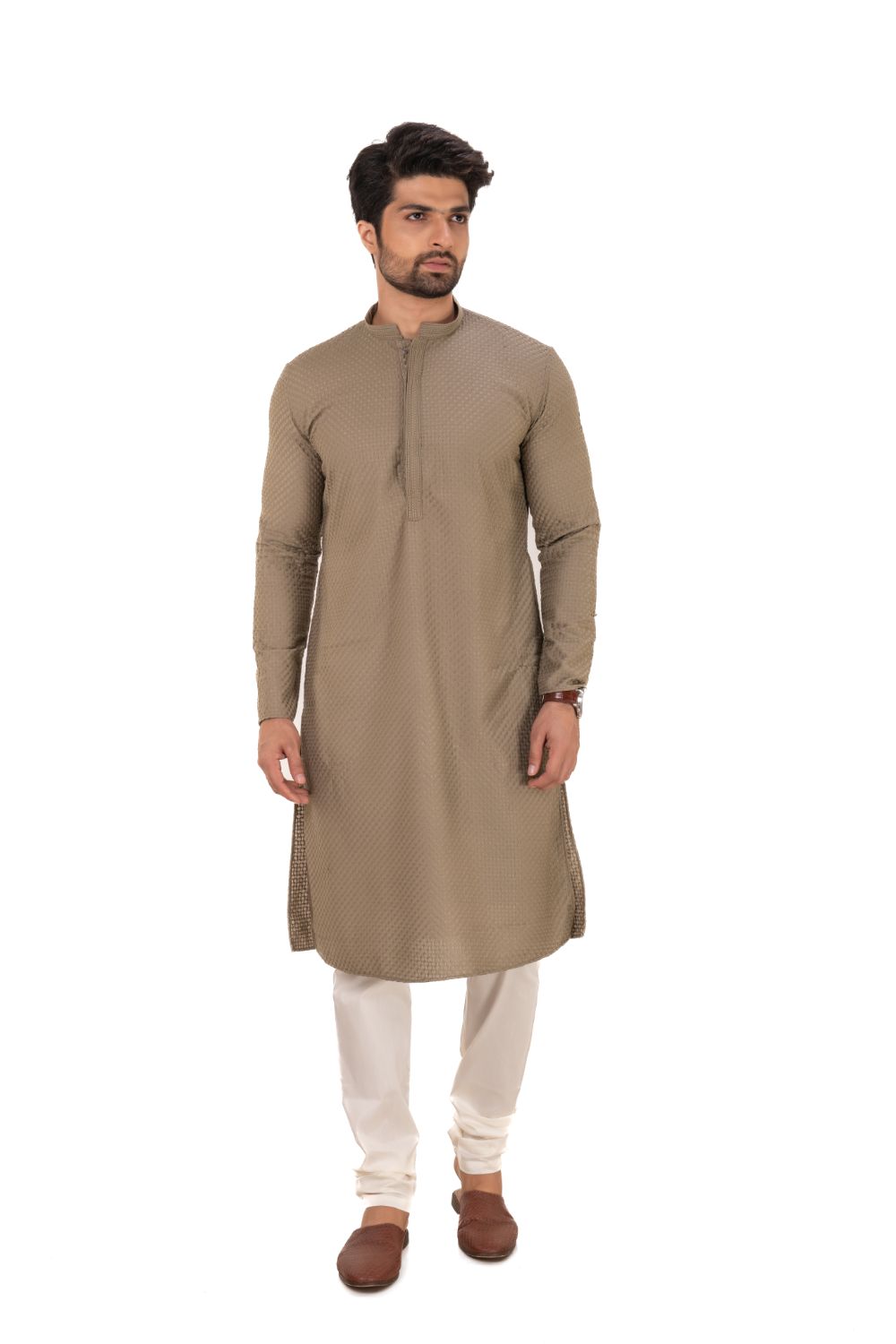 Embroidered Chikankari Kurta