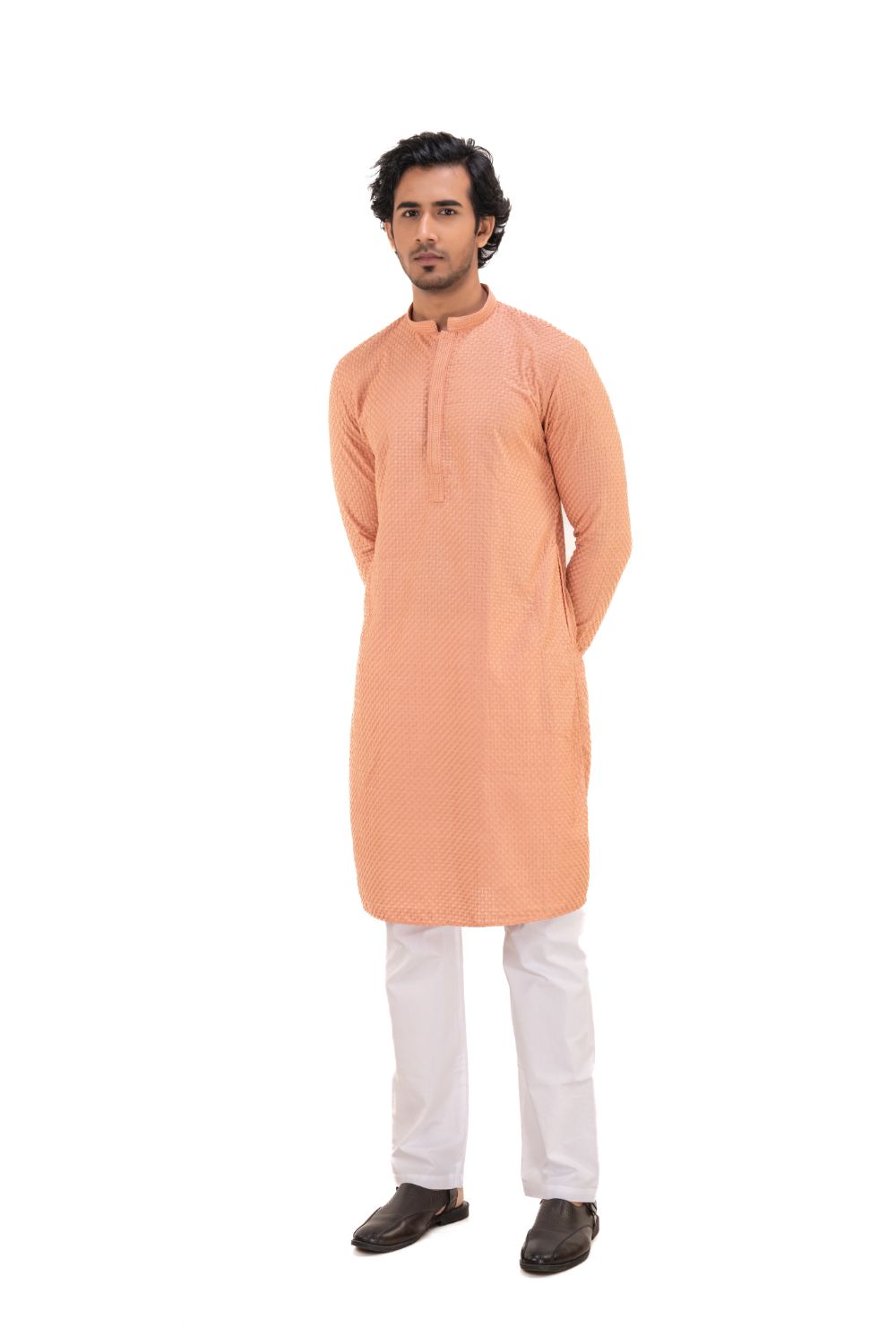 Embroidered Chikankari Kurta