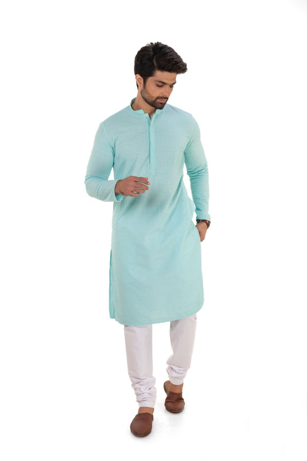 Embroidered Chikankari Kurta