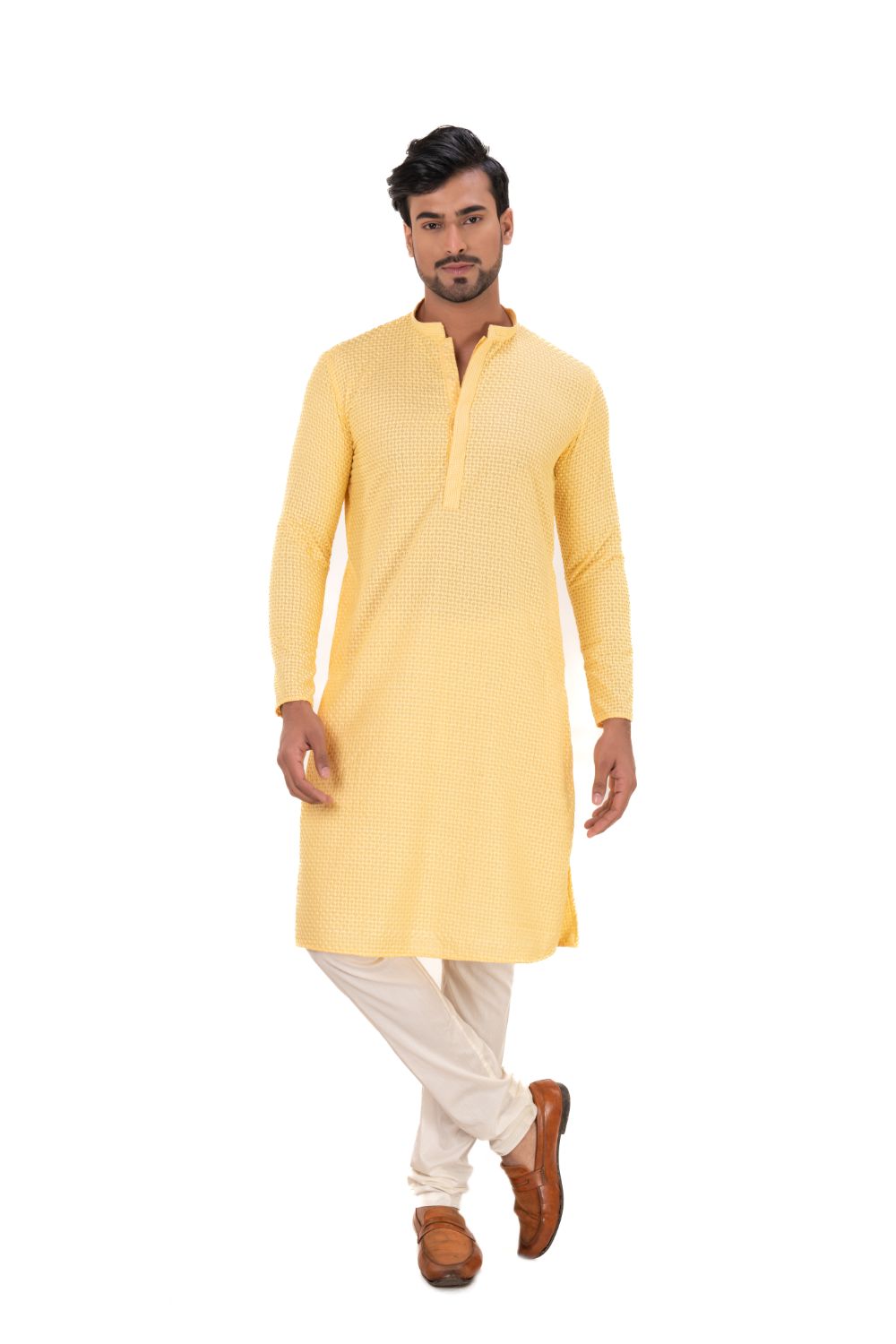 Embroidered Chikankari Kurta