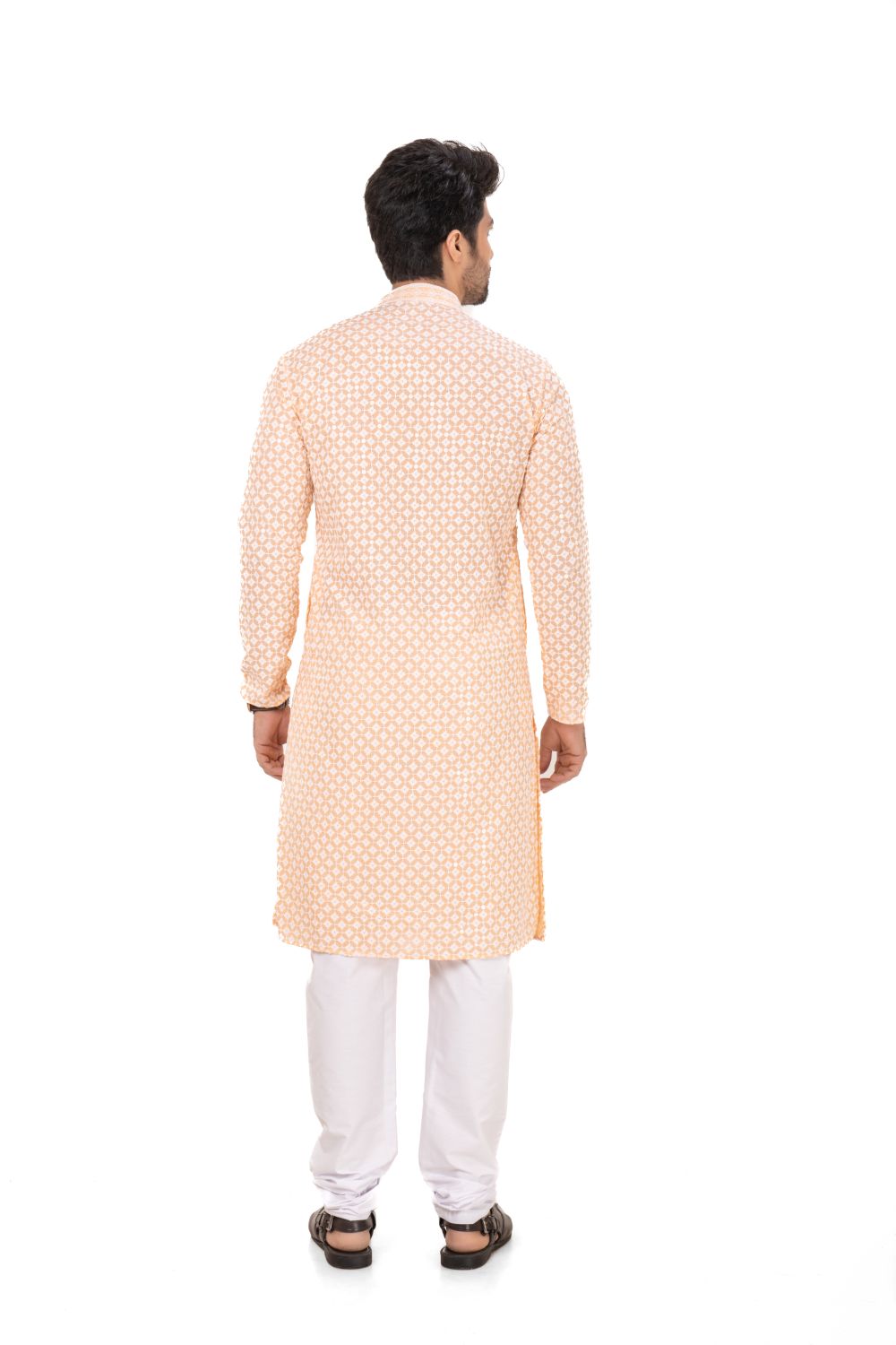 Lucknavi Chikankari Embroidered Kurta Set